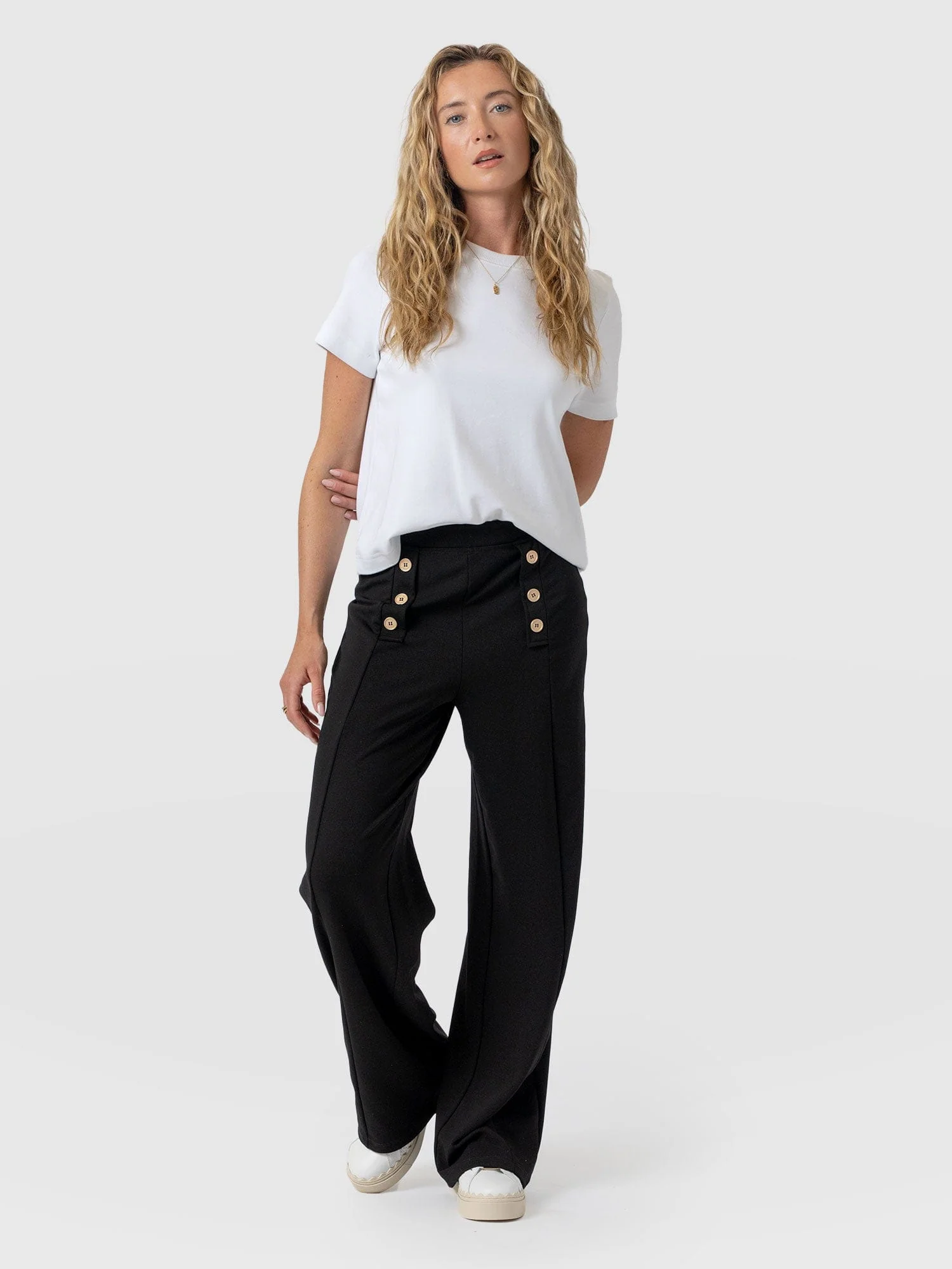 Chelsea Pant - Black Jersey