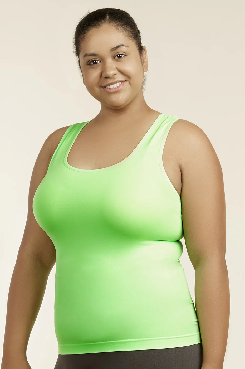SOFRA LADIES RACERBACK TANK TOP PLUS SIZE (TT700X)