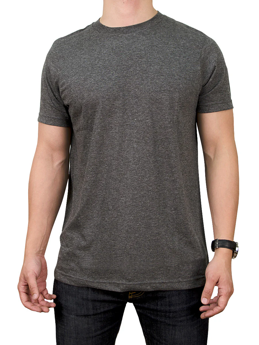KNOCKER MEN'S CREW NECK T-SHIRT (TR700_CH/GR)