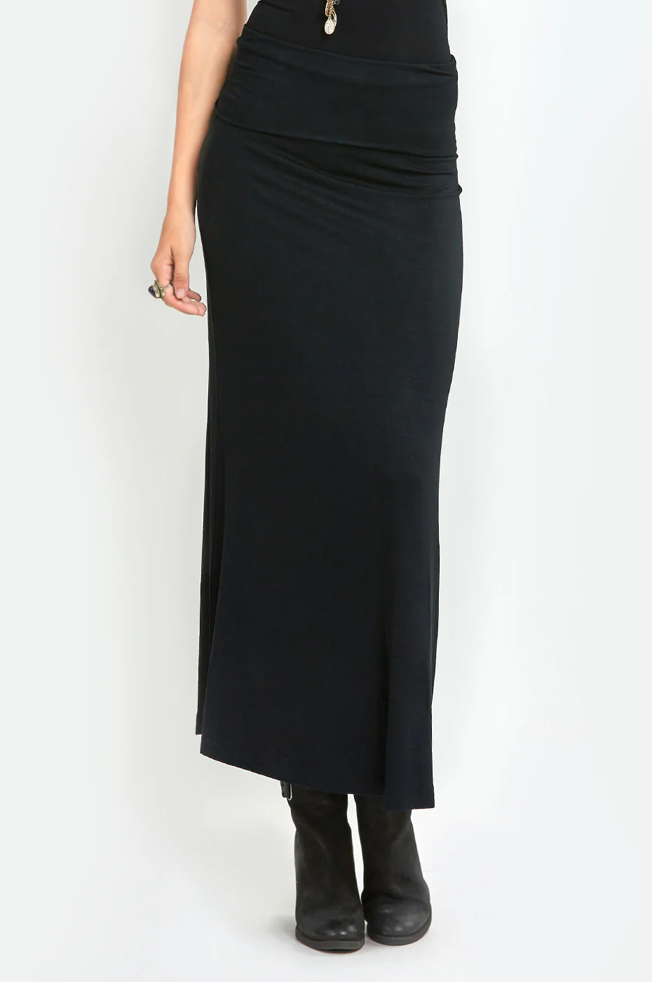 SOFRA LADIES FULL LENGTH A-LINE SKIRT (RS001)